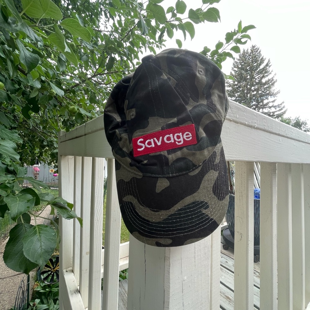 Savage Camo Baseball Hat